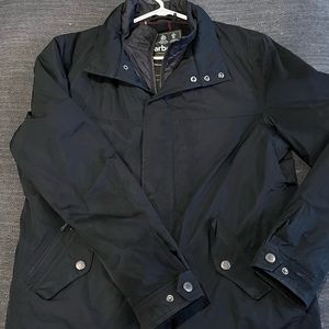 Barbour Black Waterproof Coat